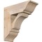 Ekena Millwork Legacy Traditional Smooth Bracket w/ Offset Brace, Douglas Fir, 7 1/2"W x 20"D x 20"H BKT0806X20X20LEC01SDF - alternate 1